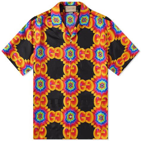 gucci psychedelic shirt|Gucci b shop.